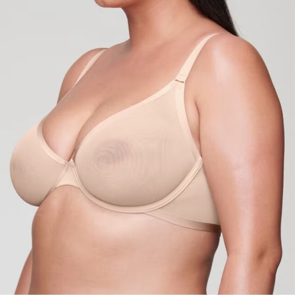 CUUP Plunge Bra Set in Sand - Picture 3 of 9